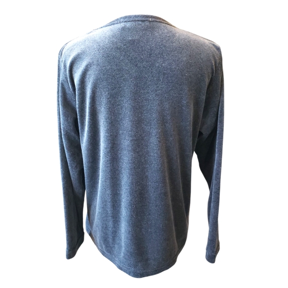 Passports V Neck Long Sleeves Top Size Medium - Picture 2 of 7